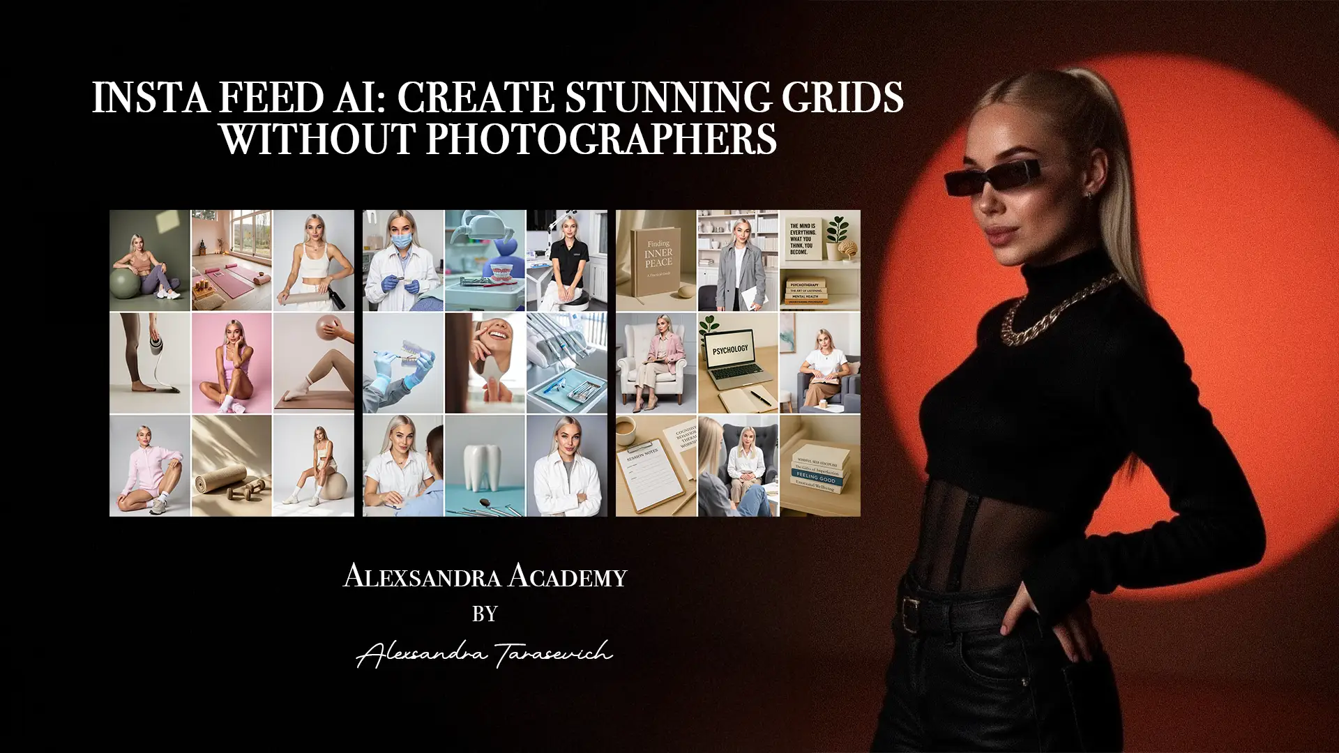 InstaFeed AI: Create Stunning Grids Without a Photographer + Bonus Lesson (Easy ways to Earn with AI)